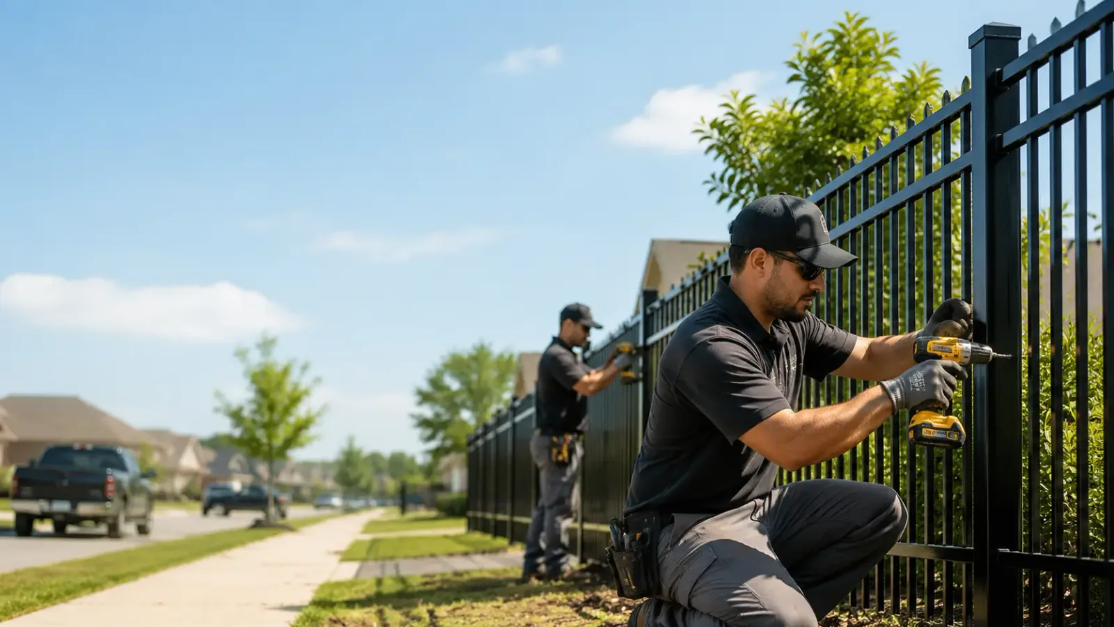 Metal Fence Installation in Sylvania, GA